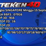 Prediksi Angka Hoki Sgp | Singapore, Minggu 15-09-2024